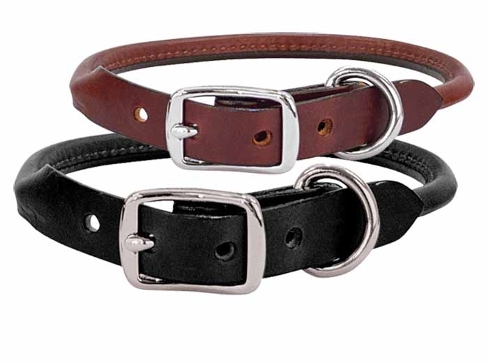 Rolled Leather Collar