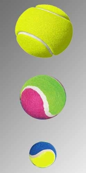 Various Tennis Balls