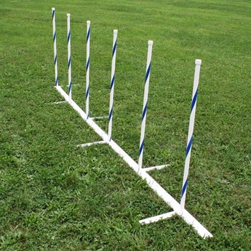 Weave Poles ( 22" or 24" Spacing, 6 Poles)