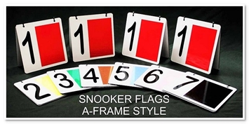 Snooker Equipment 10 Flags Only - Stand Alone