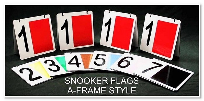 Snooker Equipment 10 Flags Only - Stand Alone