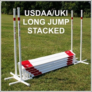 Max 200 USDAA PVC Long Jump Stacked 