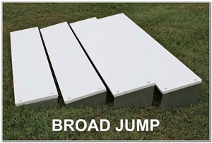 Regulation Plastic Wood Individual Jumps - Broad Jump