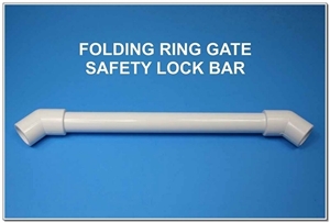 Ring Gate Safety Lock Bar